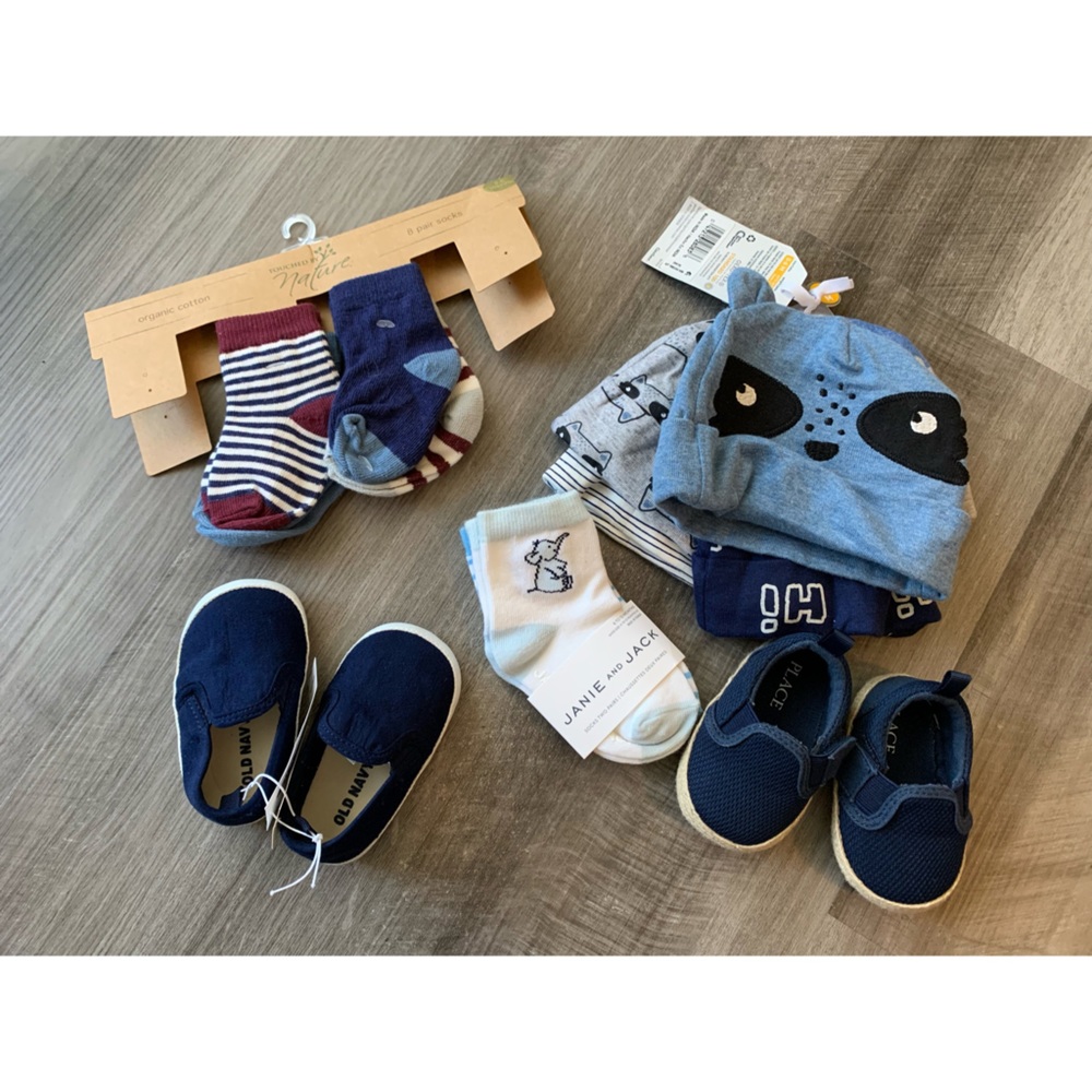 Baby Boy Miscellaneous Accessory Bundle Various Sizes some NWT
